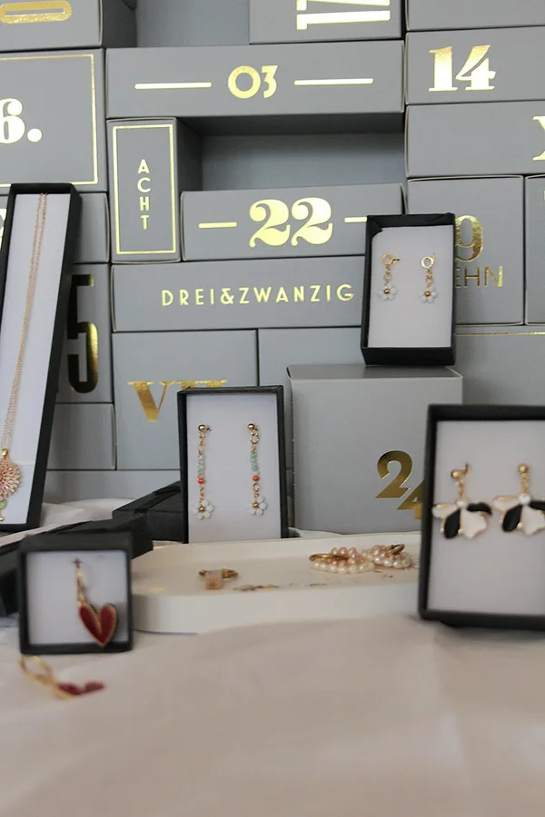 7. Large Jewelry Advent Calendar Filled with Modern Jewelry