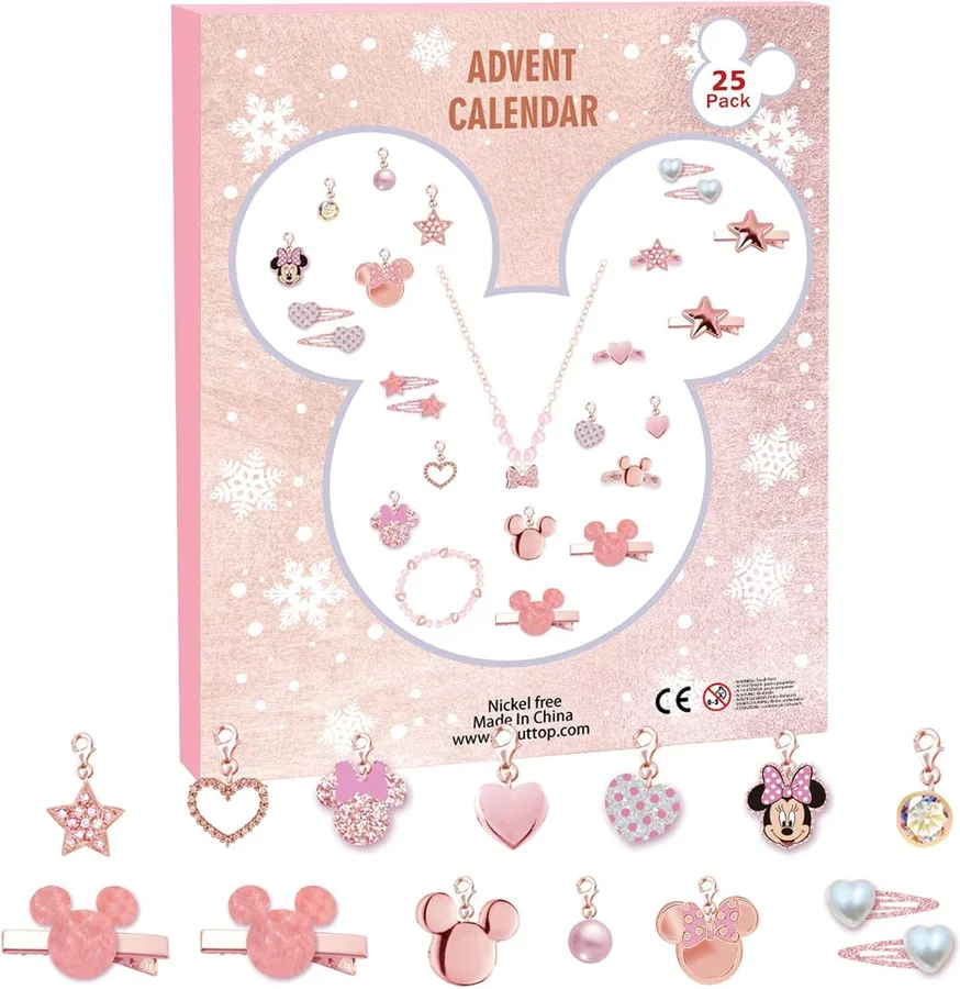 7. Manaror Girls Advent Calendar (25 Jewelry & Hair Gifts)
