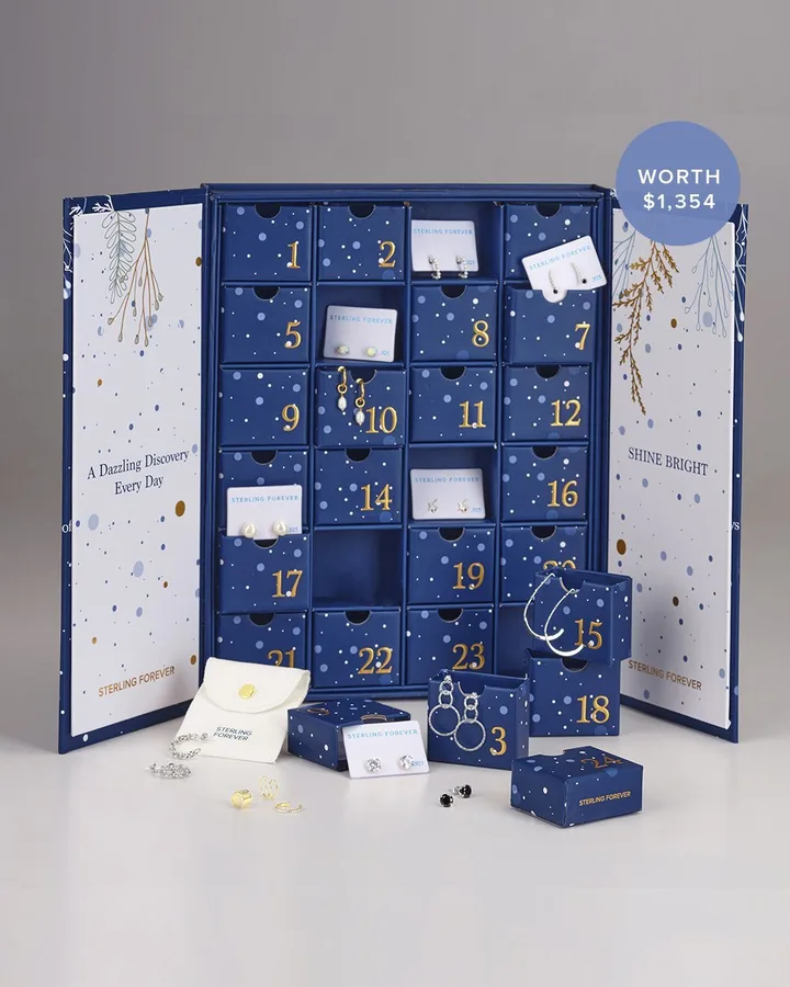 18. Sterling Forever Signature Stack Mystery Advent Calendar