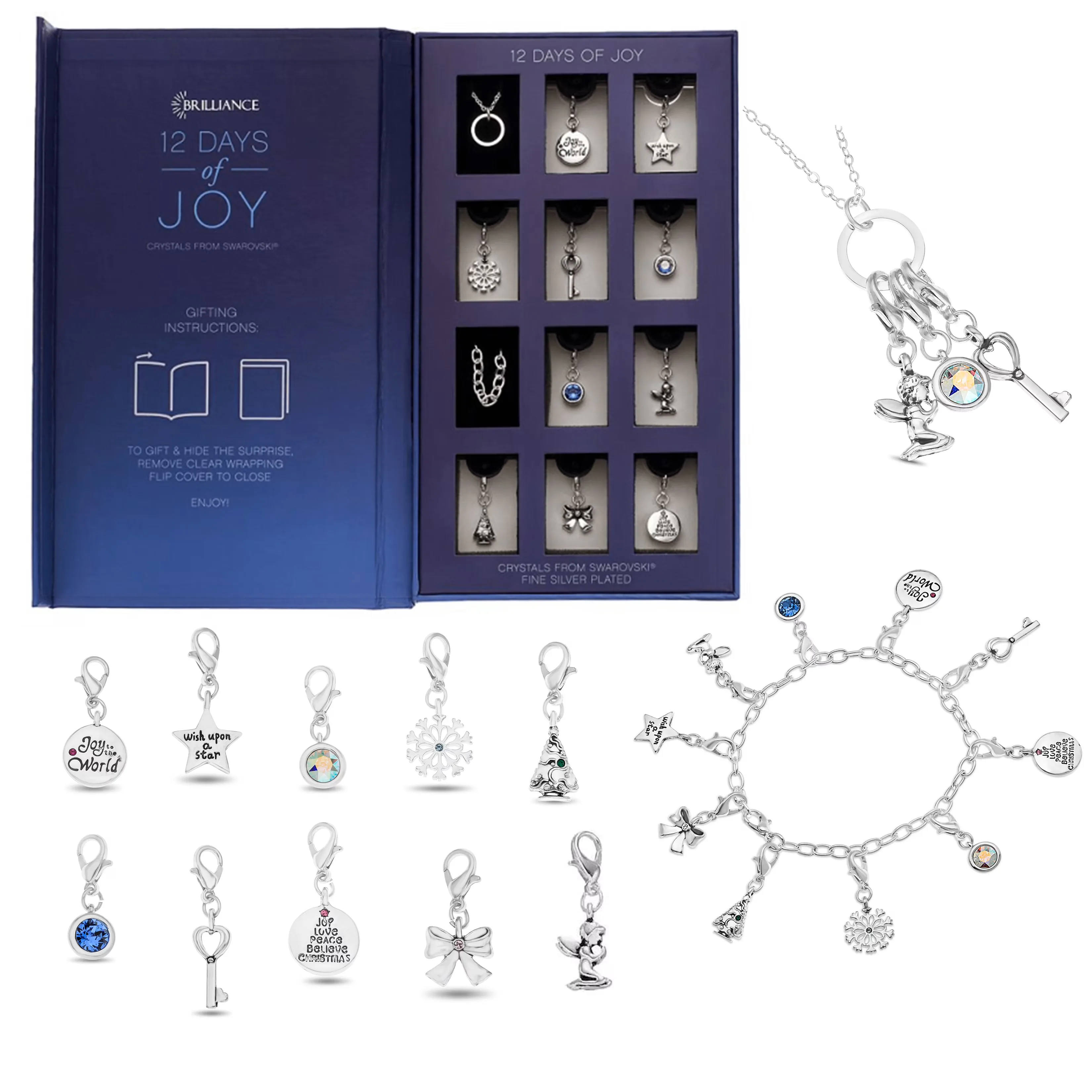 5. Jewelry Advent Calendar with Swarovski Crystals