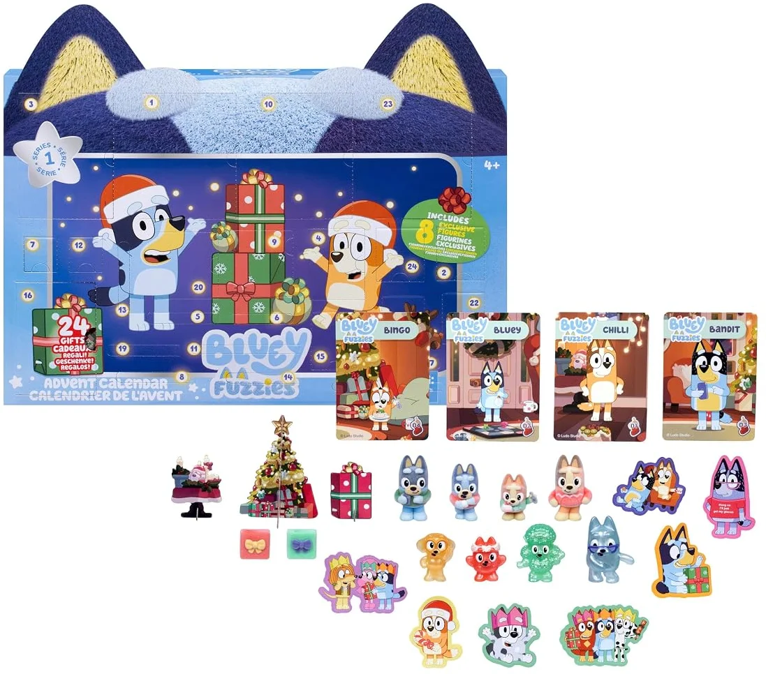 24. Bluey Fuzzies Advent Calendar Pack