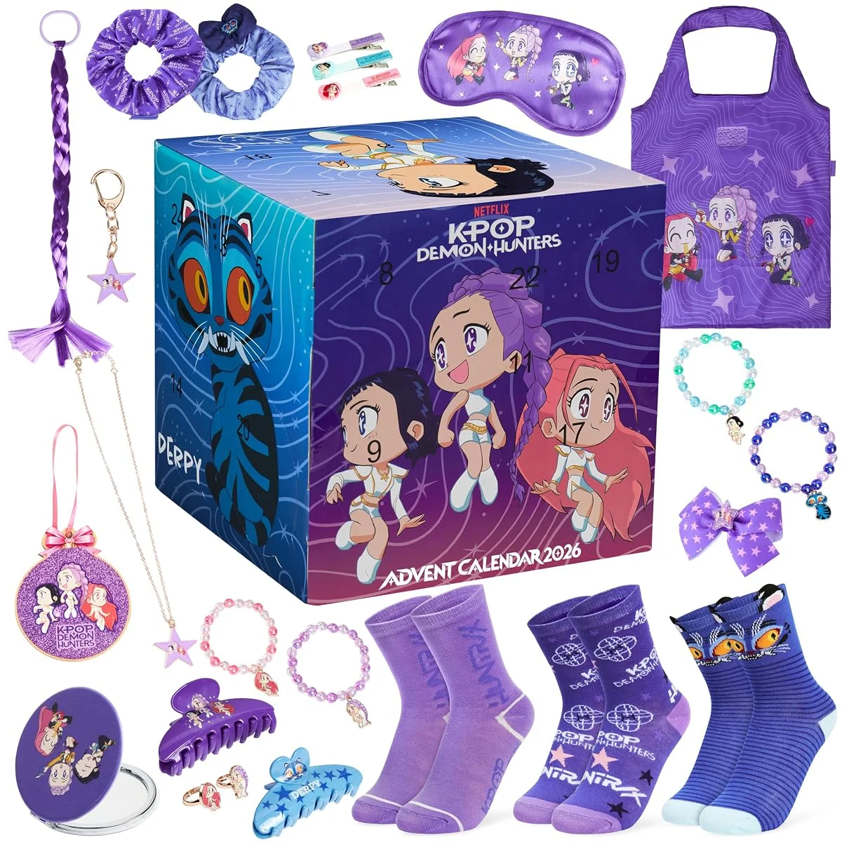 13. KPop Demon Hunters Advent Calendar 2026 (Jewelry & Hair Accessories)