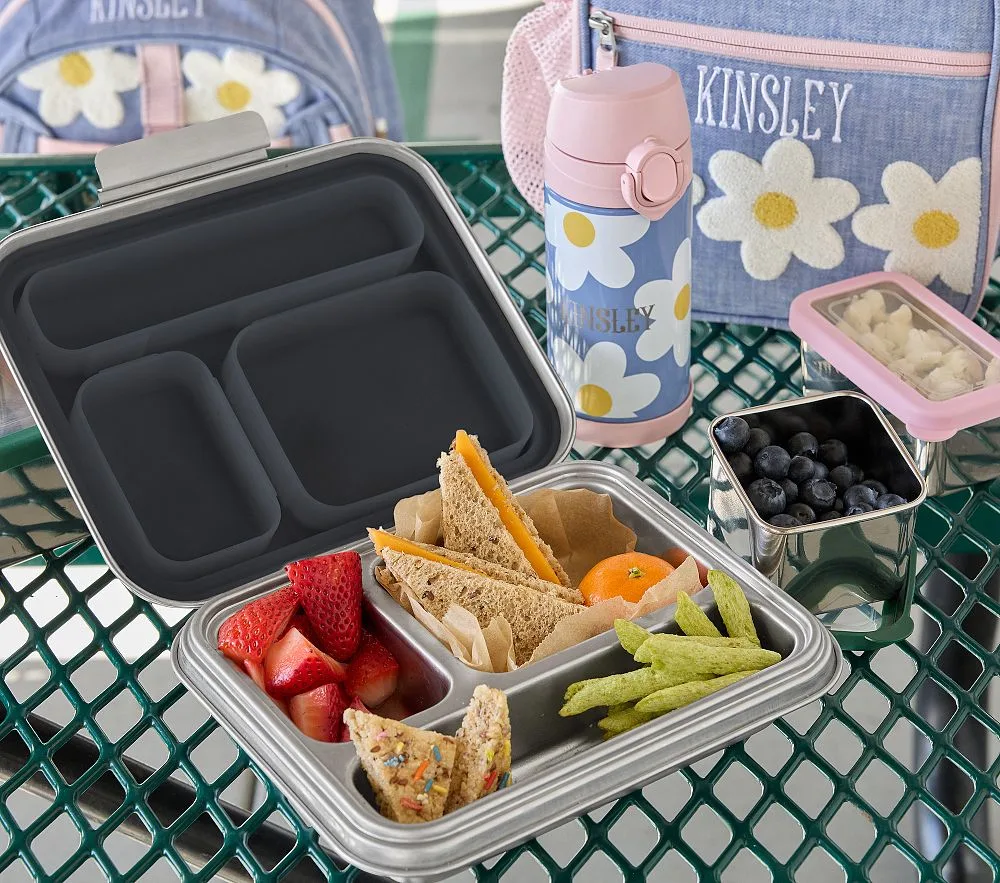 21. Pottery Barn Kids Bento Box - Leakproof