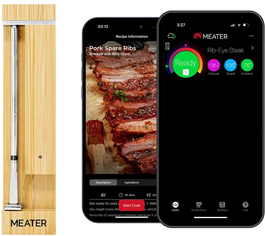 9. MEATER Pro Smart Wireless Meat Thermometer