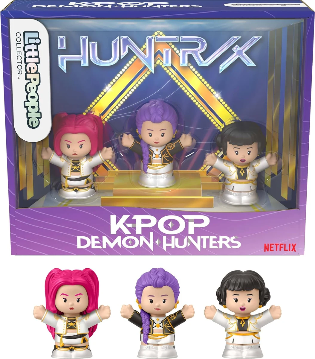 4. Little People Collector KPop Demon Hunters HUNTR/X Set