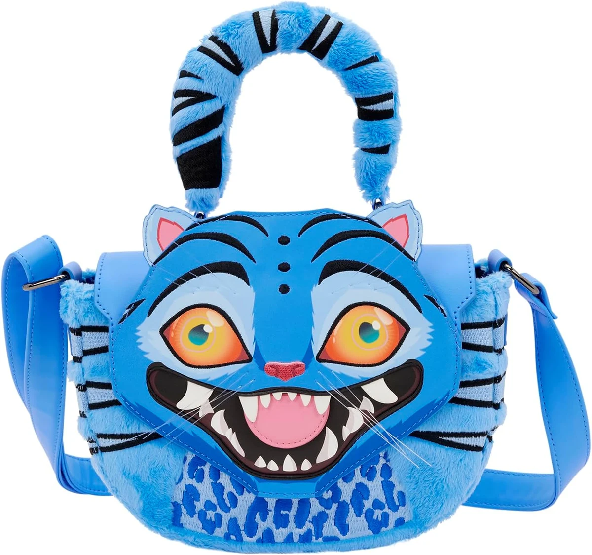13. Loungefly KPop Demon Hunters Derpy Glow-in-the-Dark Crossbody Bag