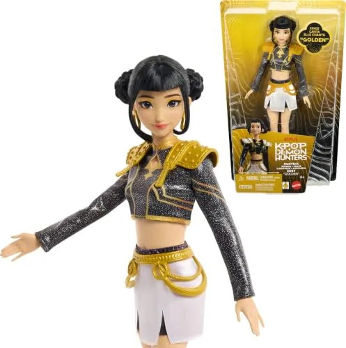 Mattel HUNTR/X Zoey “Golden” Singing Doll