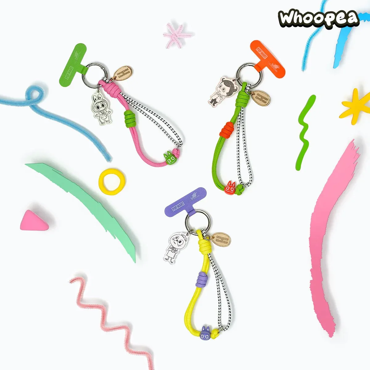 13. POP MART THE MONSTERS 10th Anniversary Figure Keychain Blind Box