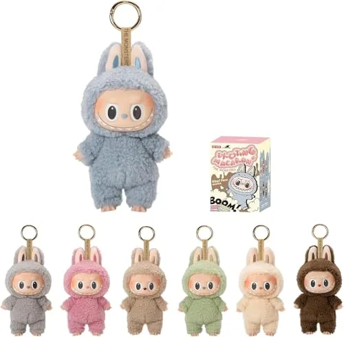 POP MART THE MONSTERS Exciting Macaron Series Vinyl Plush...