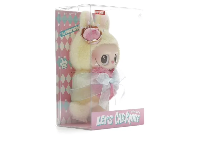 8. POP MART THE MONSTERS Exciting Macaron Series Vinyl Plush Pendant (Toffee)