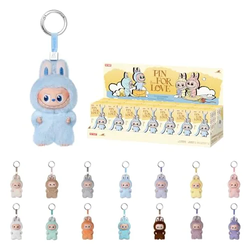 12. POP MART THE MONSTERS Pin for Love Series Vinyl Plush Pendant (Secret !)