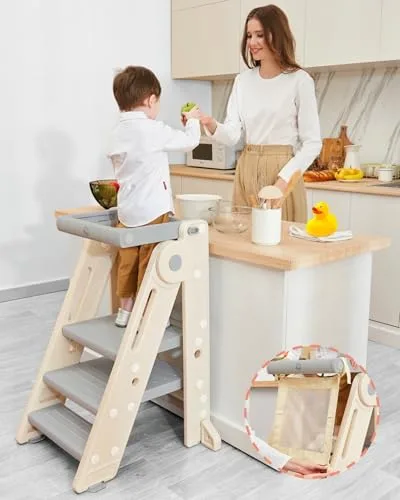 Forbena Foldable Toddler Tower
