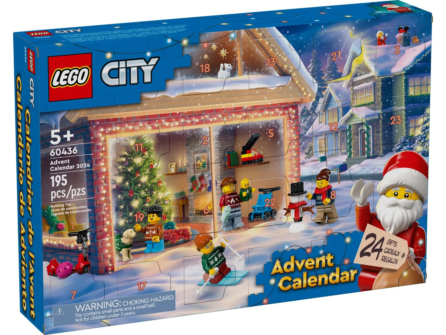 2. LEGO City Ultimate Advent Calendar (Holiday Build-Up Edition) 60436 (recent year)
