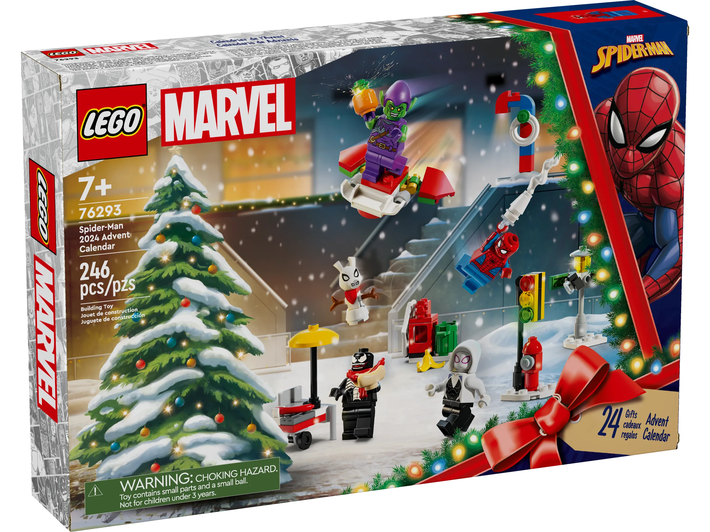 6. LEGO Marvel Super Heroes Mini Builds Advent Calendar (Collector's Holiday Set)