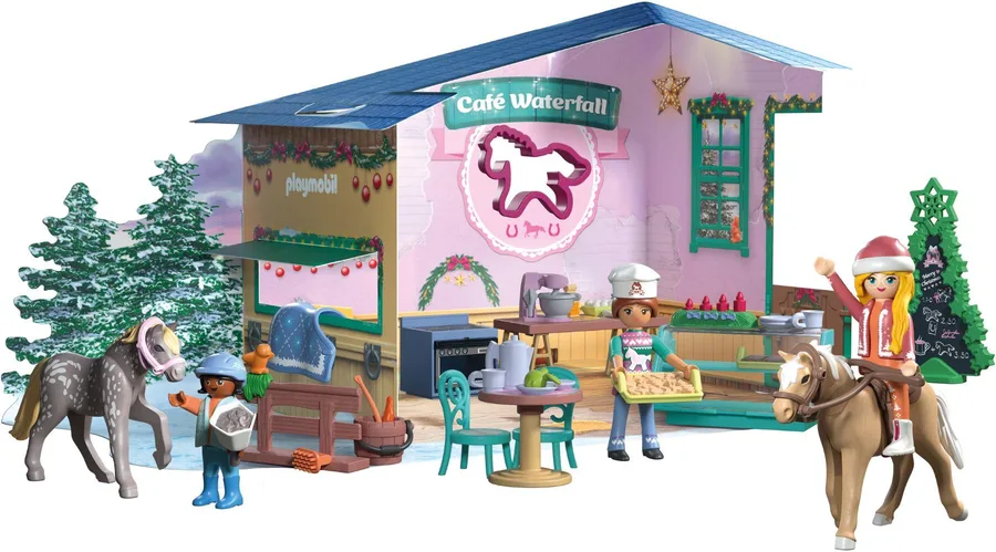 18. PLAYMOBIL Christmas at the Rider Café Advent Calendar (71952)