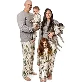 14. Burt’s Bees Baby + Dog Family Jammies (Family + Pet Coordinating Set)