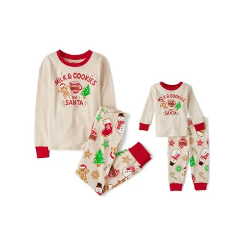 9. The Children's Place Sibling Matching Christmas Pajamas