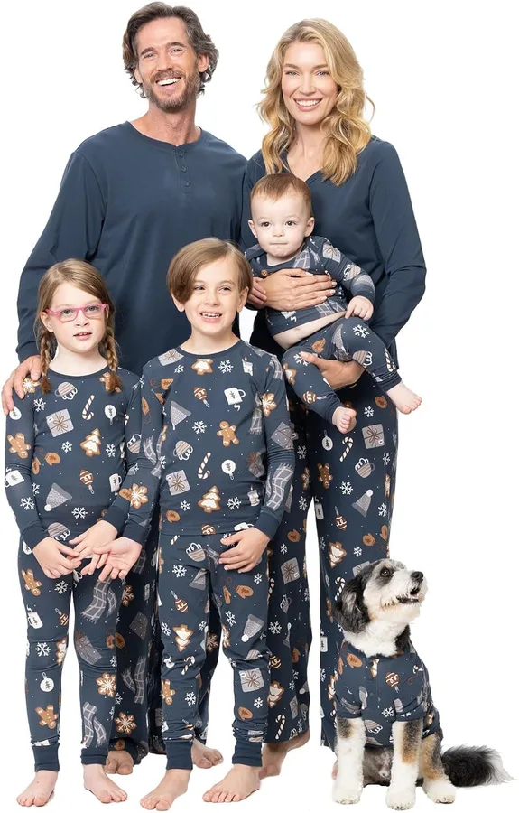 PajamaGram Matching Family Christmas Pajamas