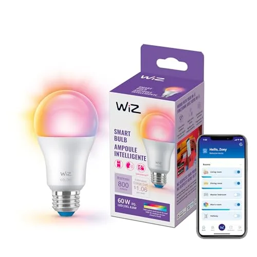 WiZ 60W A19 Full Color Bulb