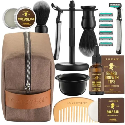 7. The Art of Shaving Sandalwood Double-Edge Shaving Kit