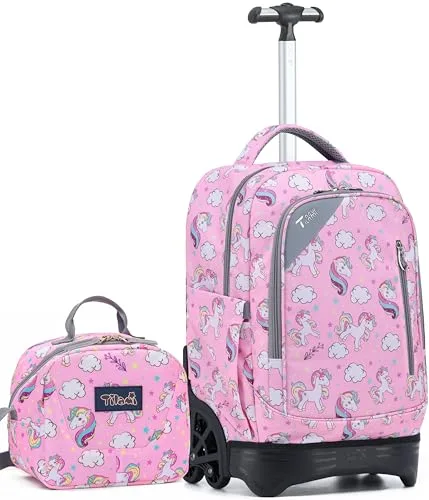 12. TILAMI 18" Kids Rolling Backpack