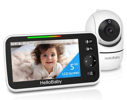 HelloBaby HB6550 Video Baby Monitor