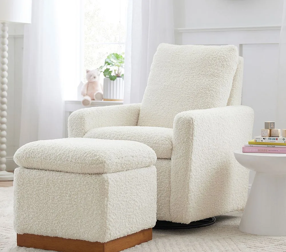 5. Pottery Barn Kids Paxton Swivel Glider Recliner