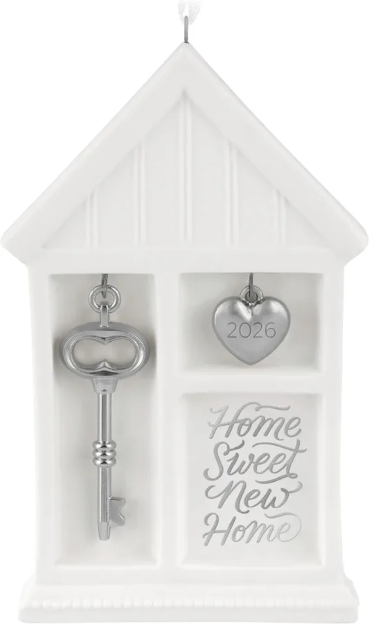 15. Hallmark Keepsake "Home Sweet New Home 2026" Ornament