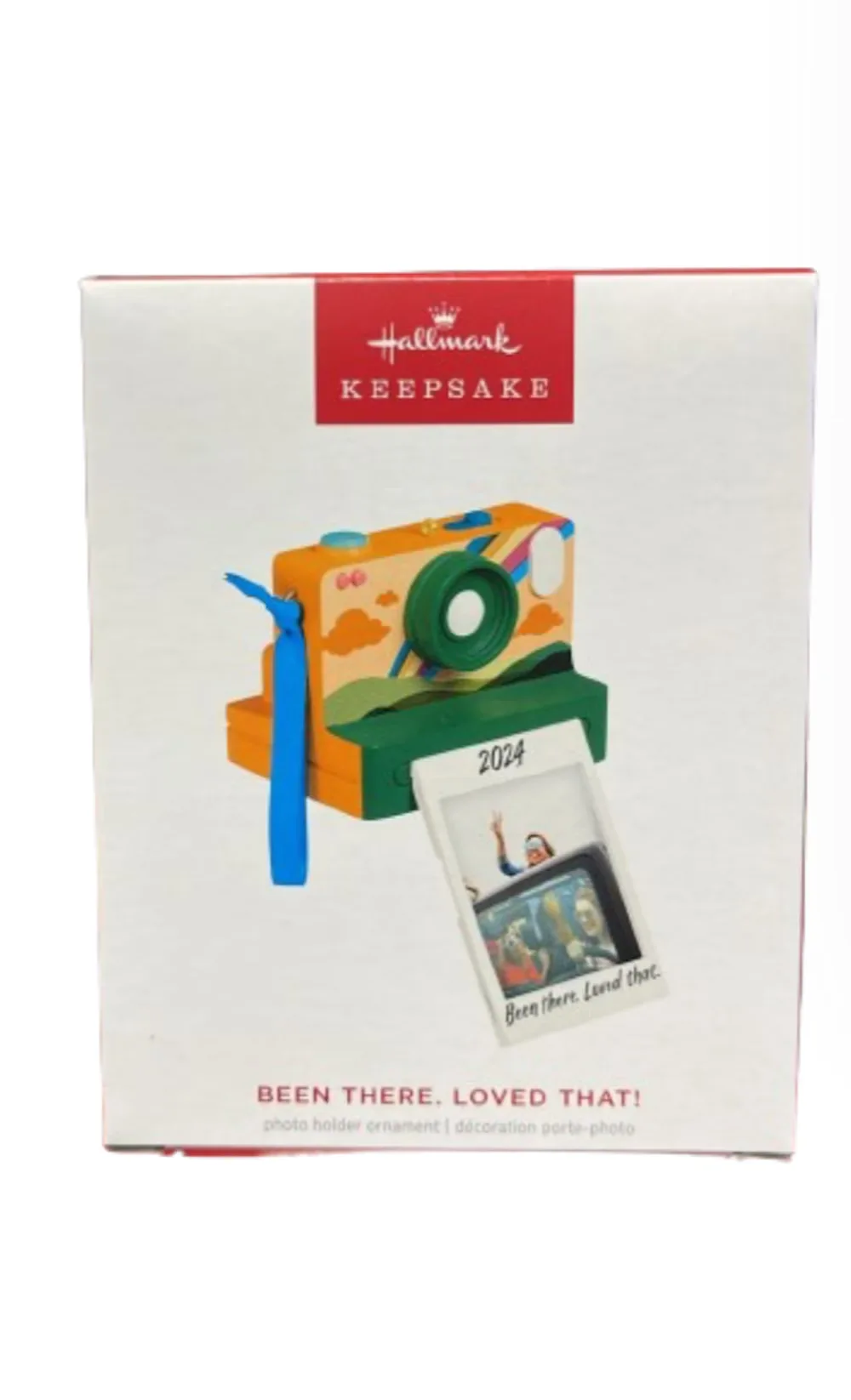 5. Hallmark Keepsake Our Family Christmas Photo Frame Ornament