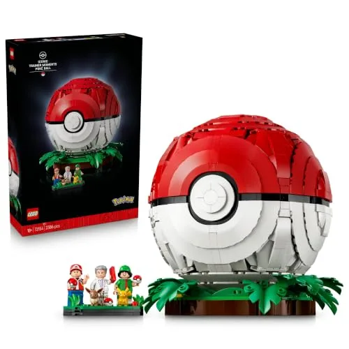 9. LEGO Pokémon Poké Ball Display Set (72154)