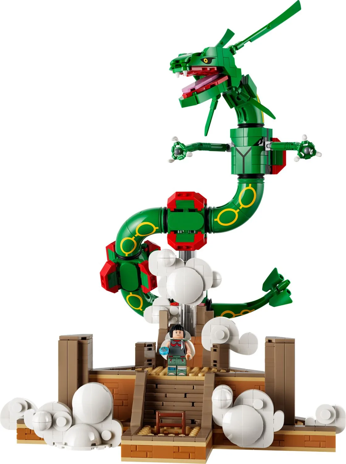 7. LEGO Pokémon Rayquaza Buildable Model (72168)