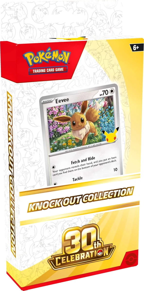16. Pokémon 30th Celebration Knock Out Collection (Eevee Promo)