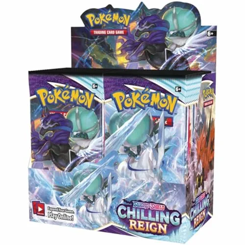 12. Pokémon TCG: Chilling Reign Booster Box (Sealed Collector Pick)