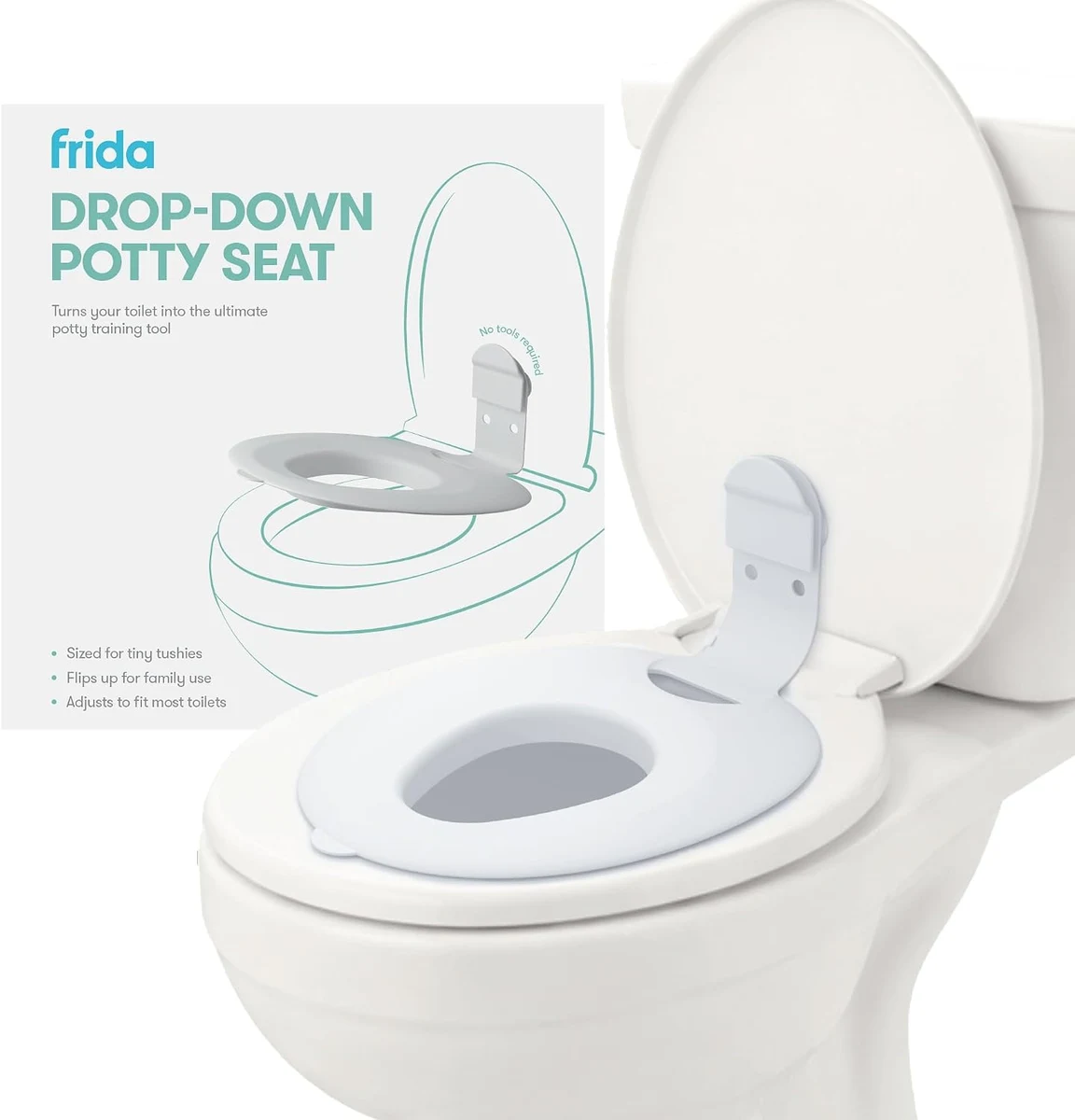 5. Frida Baby Drop-Down Potty Seat