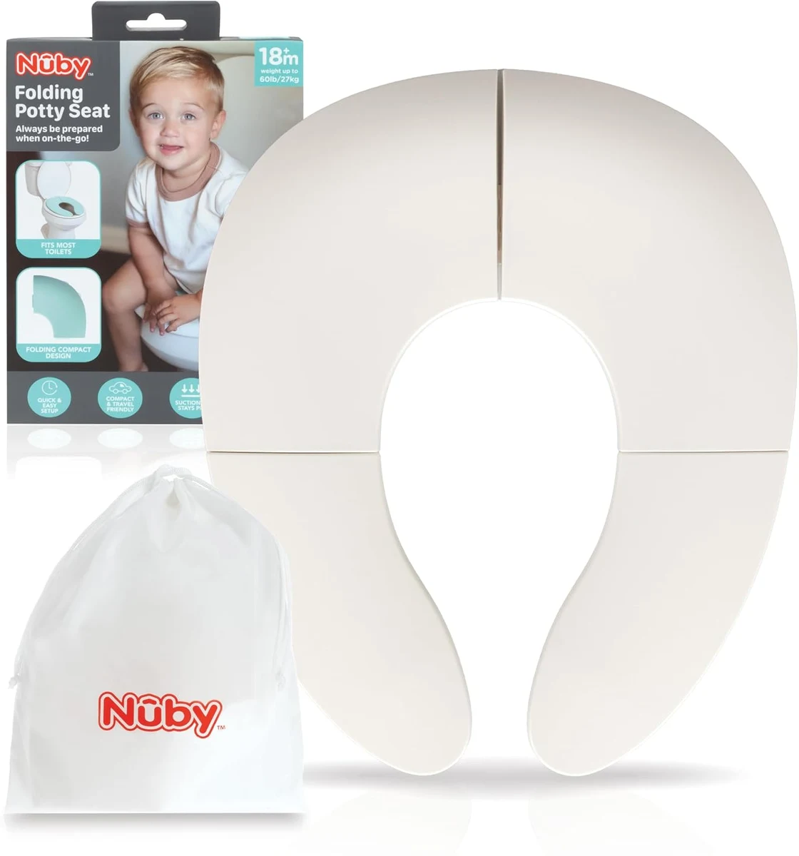 Nuby Foldable Travel Potty Seat