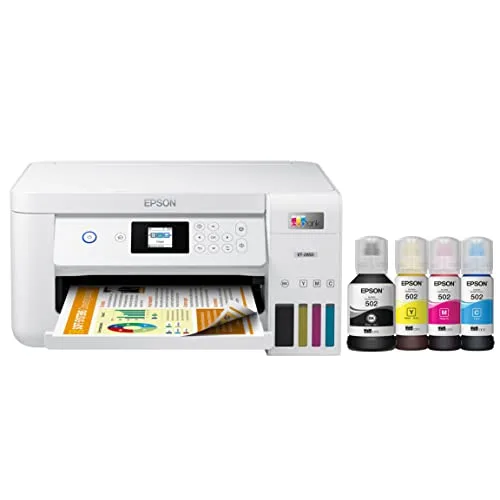 2. Epson EcoTank ET-2850 Wireless All-in-One Printer