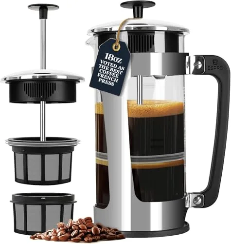 19. Compact Travel French Press by Espro (small travel model)
