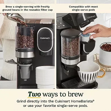 6. Gourmia Single‑Serve Podless Coffee Maker (compact model)