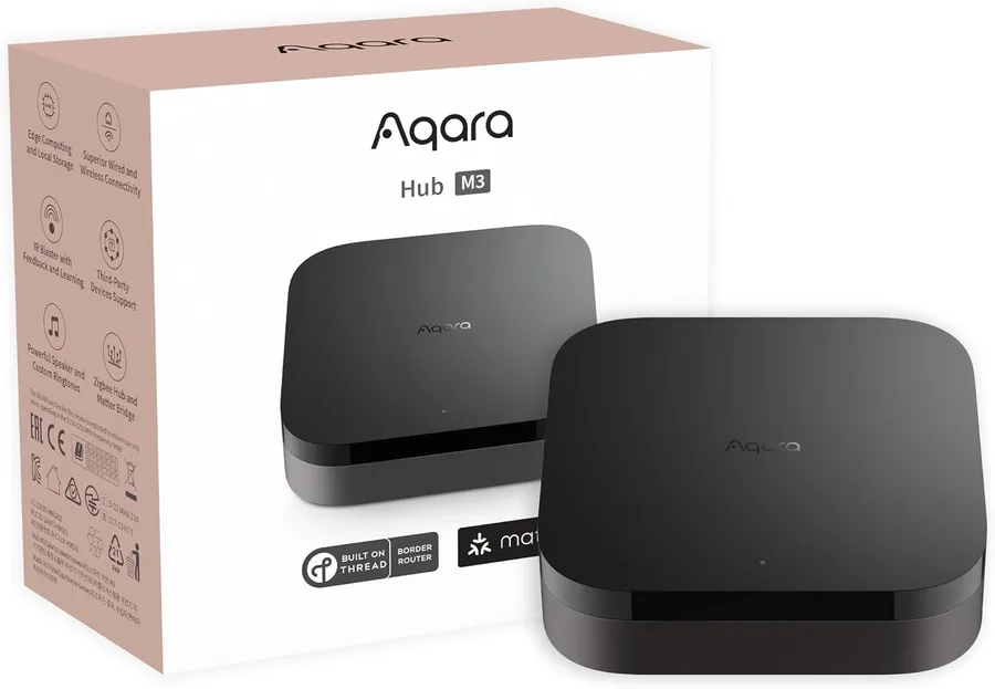 7. Aqara Smart Home Hub M3 (Matter Controller + Thread Border Router)