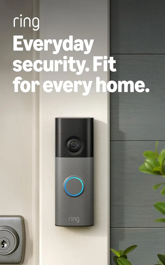 19. Ring Battery Doorbell 2K (2025 Model)