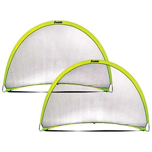 6. Franklin Sports Easy-Set Pop-Up Youth Soccer Goal