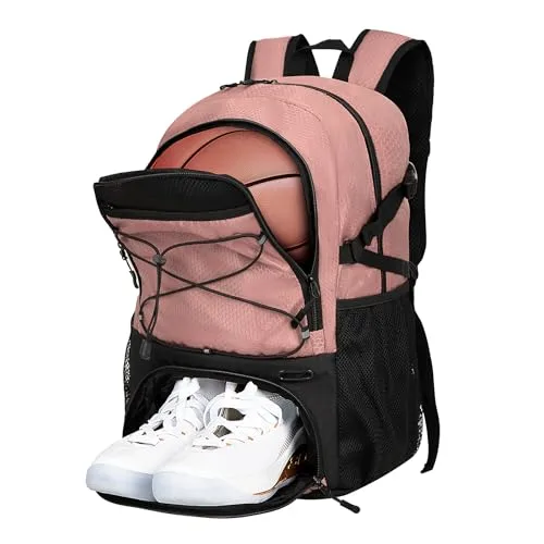 18. Kelsyus Youth Soccer Backpack with Ball Pocket