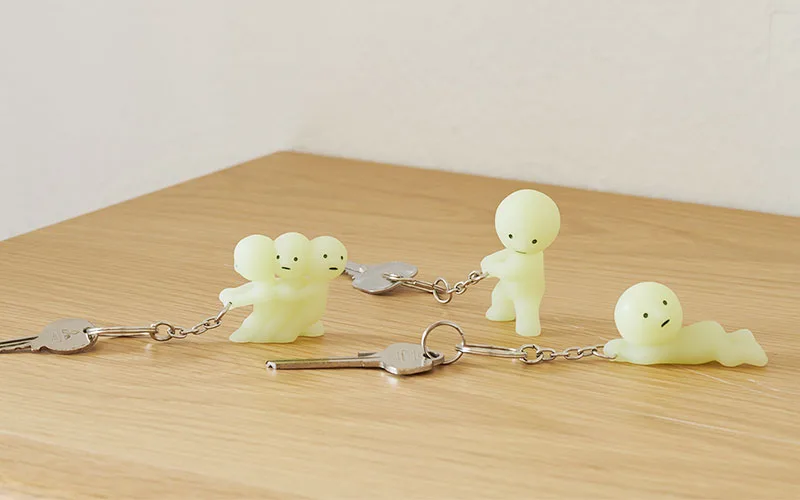 Smiski Glow Keychain
