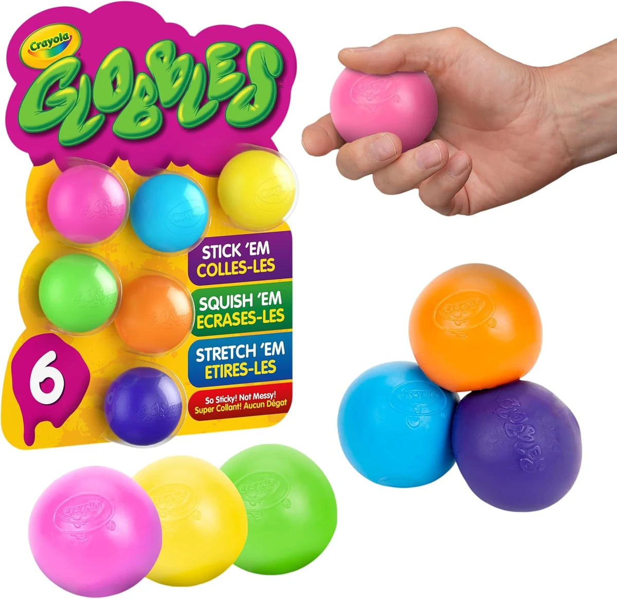 14. Crayola Globbles 6-Count