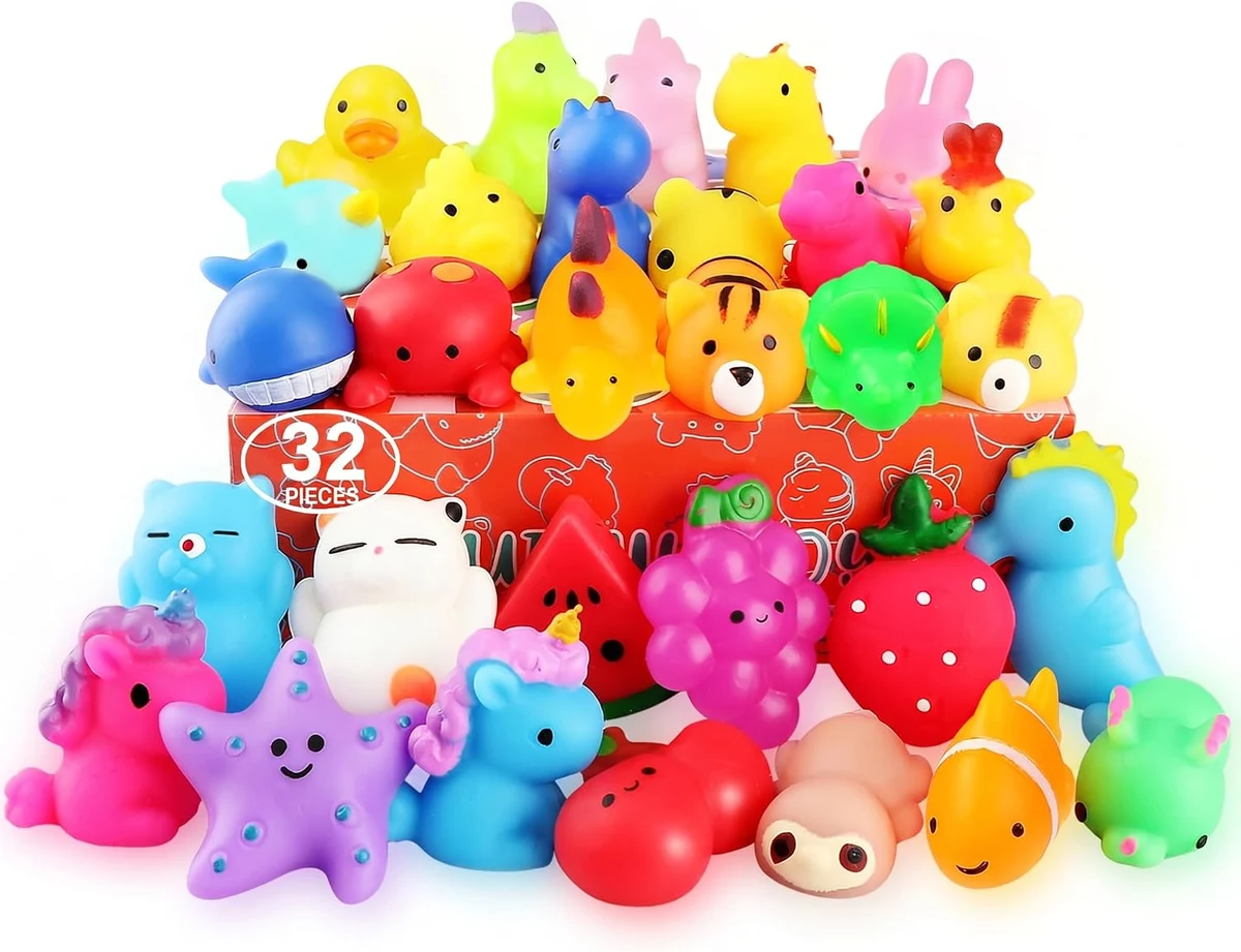 12. nobasco Mochi Squishies 32-Pack