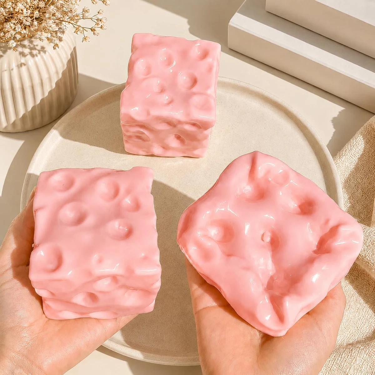 6. Realistic Swiss Cheese Squishy