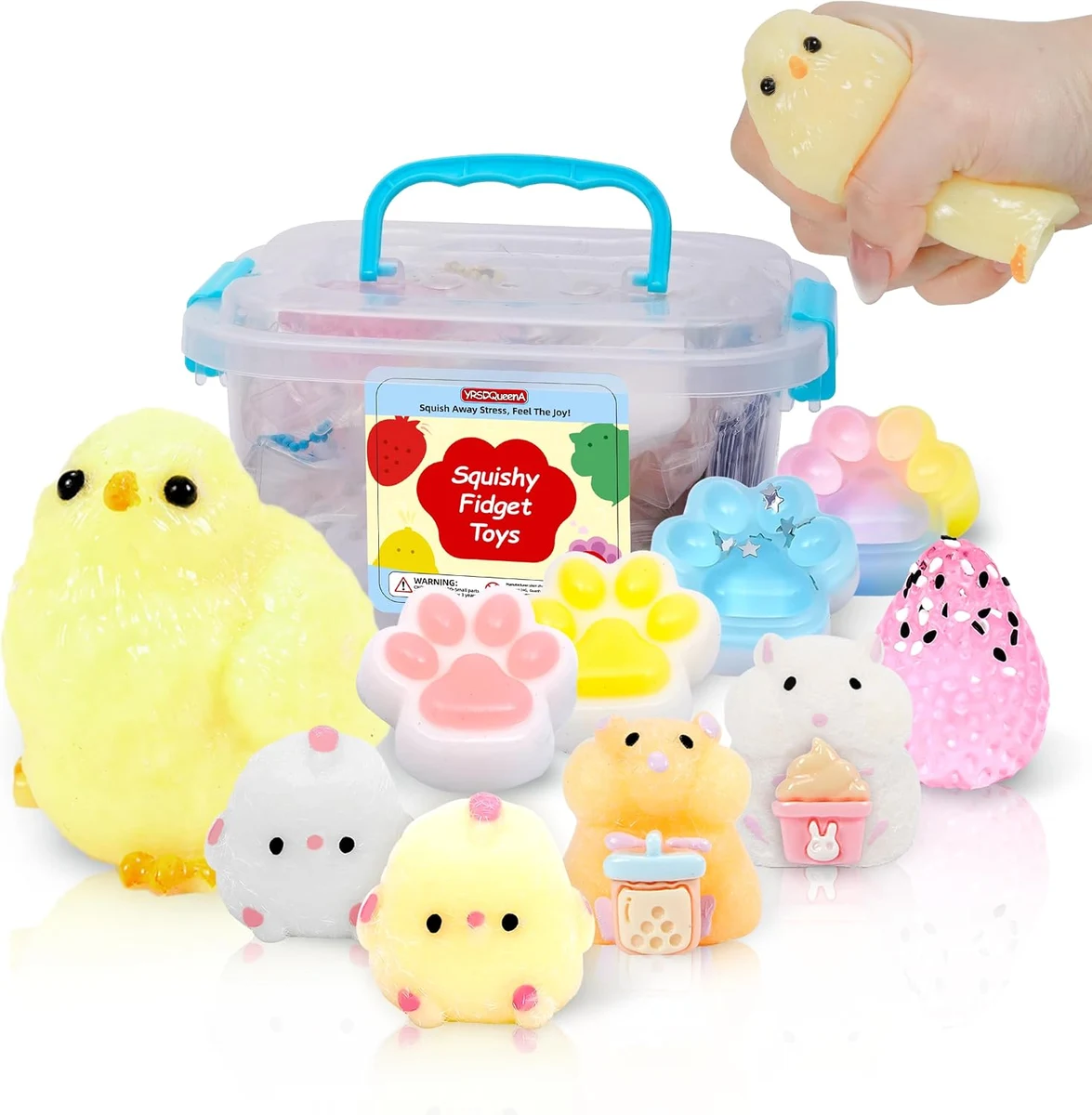 13. Taba Squishy 10-Pack with Toy Box