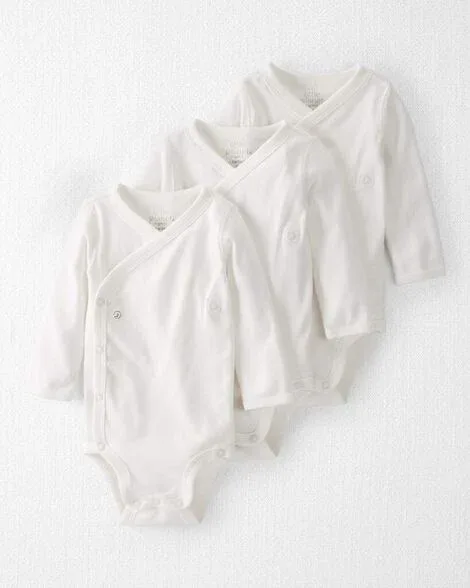 2. Carter's Newborn 3-Pack Bodysuits (Cotton) — 0–6 months