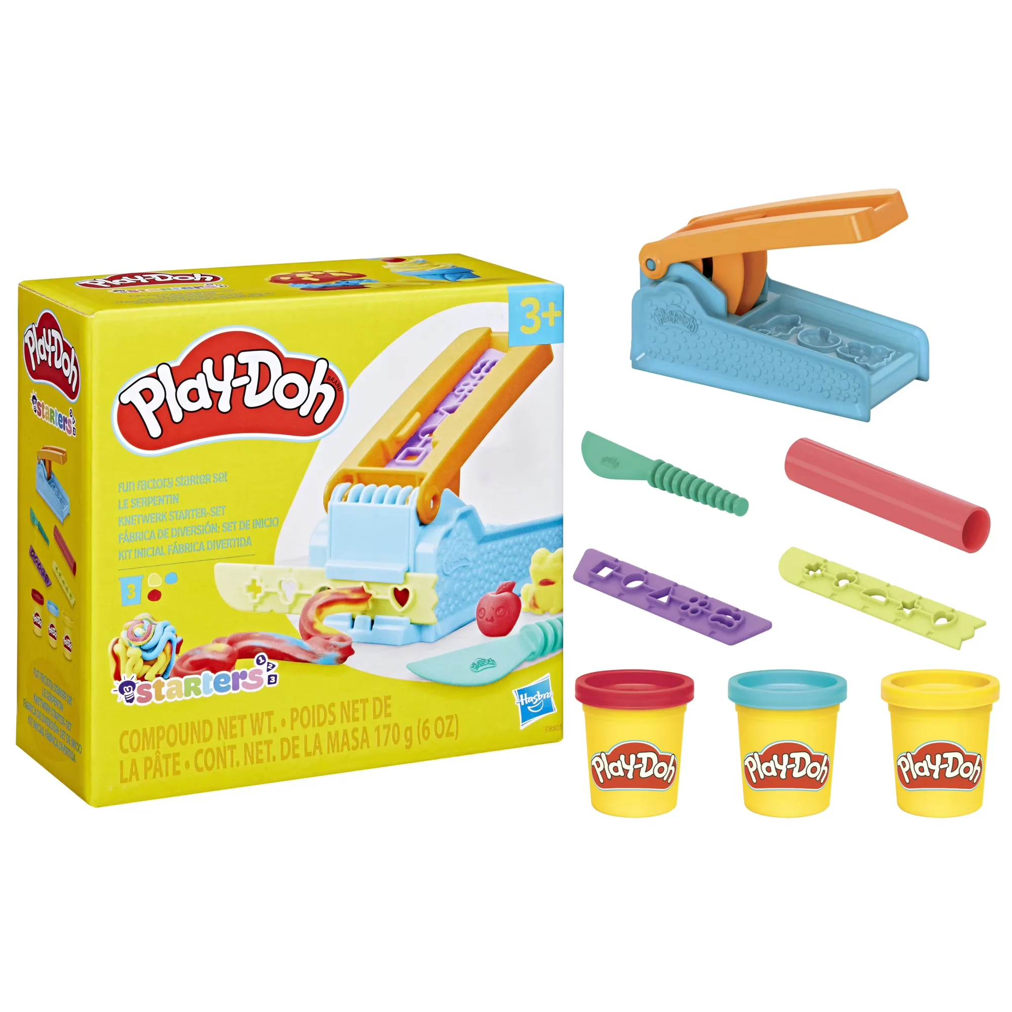 10. Play-Doh Fun Factory Playset (Deluxe Set)