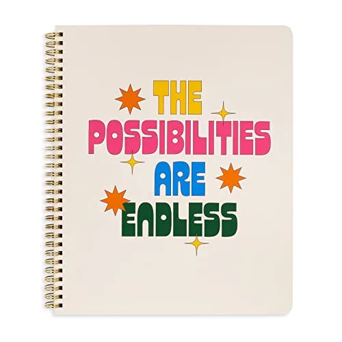 16. ban.do Large Floral Spiral Notebook (College Ruled)